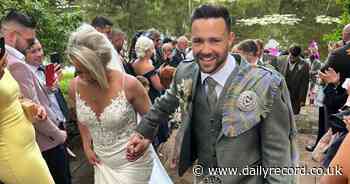 Josh Taylor weds fiancée Danielle Murphy and reveals he promised 'not to walk down aisle with a black eye'