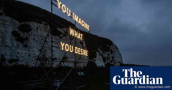 ‘I’m appalled’: The artist who put up a giant sign for refugees at sea to read