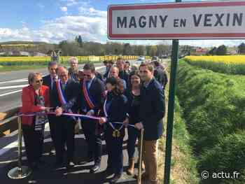 La voie verte a été inaugurée entre Magny-en-Vexin et Saint-Gervais - actu.fr