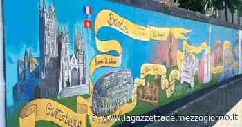 «Brindisi crocevia di rotte, percorsi e cammini», il dono del murales - La Gazzetta del Mezzogiorno