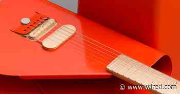 This Designer Guitar Is Made From a Bent Sheet of Steel
