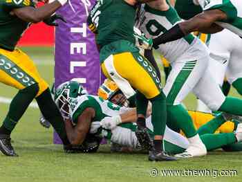 Riders' Jamal Morrow grounds out win over Elks - The Kingston Whig-Standard