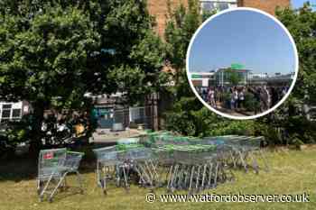 37 stolen Asda trolleys found in Meriden after KSI visit