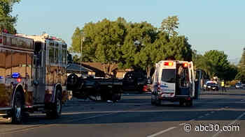 Man killed in suspected DUI crash in Clovis, CHP says