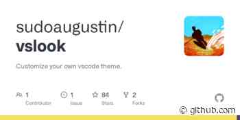 VSLook - Customize the look of your VSCode