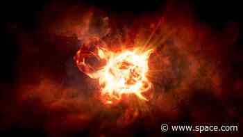 'Betelgeuse on steroids' sheds light on how rare massive stars die