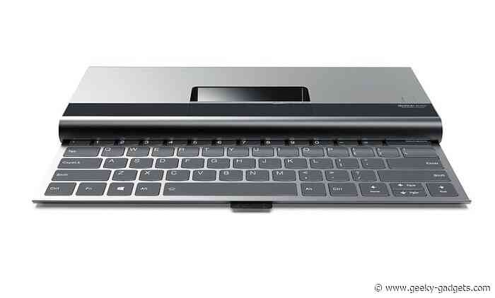 Lenovo MOZI concept notebook with integrated projector