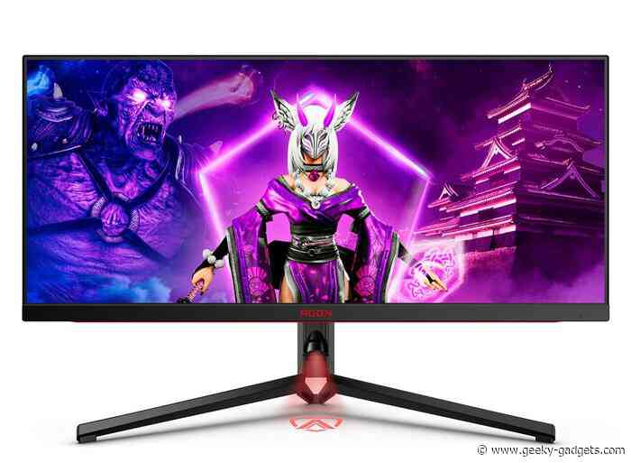 AGON PRO AG344UXM ultrawide monitor with KVM switch
