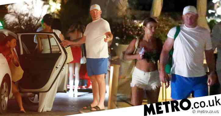 Coleen Rooney puts Rebekah Vardy trial behind her as she parties with husband Wayne on Ibiza getaway