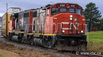 CN Rail signal and communications workers go on strike across Canada