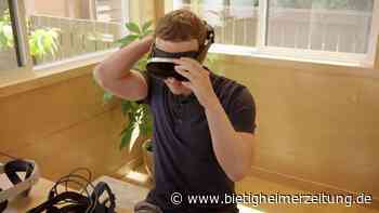 Forschung: Facebook zeigt Prototypen für dünnere VR-Brillen - Bietigheimer Zeitung