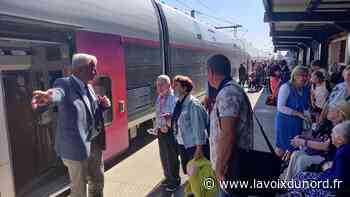Hazebrouck : le Train rose est (enfin) parti pour Lourdes ! - La Voix du Nord