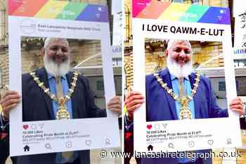 Doctored picture of Muslim Mayor at Blackburn Pride condemned