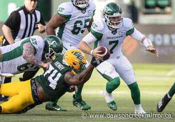 Roughriders win 26-16, add to Elks' home misery - Dawson Creek Mirror