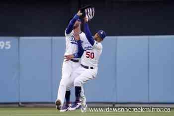 Dodgers' Betts to injured list with cracked right rib - Dawson Creek Mirror