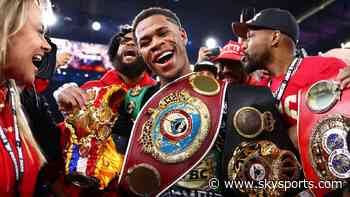 Devin Haney 'tames' George Kambosos Jr to win undisputed lightweight title - Sky Sports