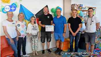 Ludwigsfelde: Allemannia Lu93 überreicht Spendenscheck an Begegnungsstätte "Ludwig" - Märkische Allgemeine Zeitung