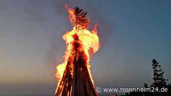 Wundervolle Sonnwendfeier an der Kampenwand am 18. Juni 2022