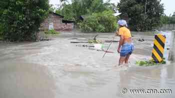 Video shows scene in India and Bangladesh as historic flooding underway