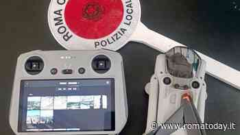 Drone precipita nell'area archeologica del Colosseo