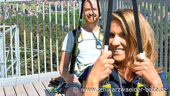 Waldflug-Anlagen in Schömberg: Eine der beiden Seilbahnen  wird erst im Juli eröffnet