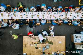 In Beeld: Seppe Nobels met Instroom Academy op Gastvrij Antwerpen - Knack.be