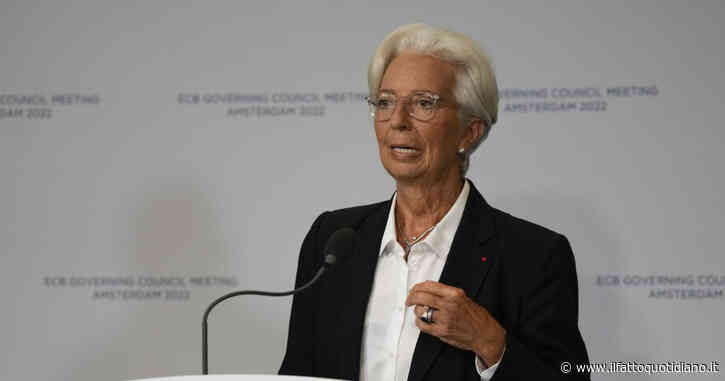 Lagarde: “Impegno Bce contro aumento spread” (che però si amplia). E avverte: “Prezzi delle case potrebbero iniziare a calare”