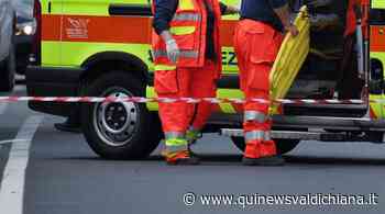 Incidente con la moto, ferito un uomo di 54 anni - Qui News Valdichiana