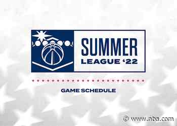 Wizards announce 2022 Summer League schedule