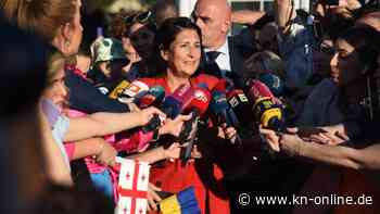 Tausende demonstrieren in Georgien für EU-Beitritt