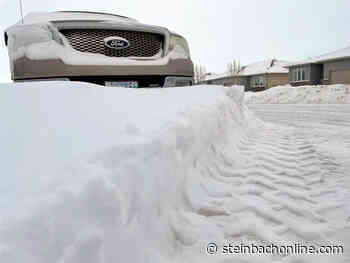 Steinbach plows tackle largest cleanup of the season - SteinbachOnline.com