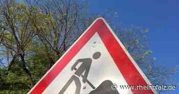 Burgherrenstraße in Hohenecken wegen Kanalarbeiten gesperrt - Kaiserslautern - Rheinpfalz.de