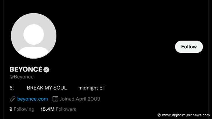 Beyonce Dropping Single Called “Break My Soul” From Her New Album