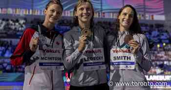 Silver lining for Etobicoke teen swim star Summer McIntosh at world's with fourth fastest time in history - Toronto.com