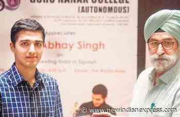 Alma mater steps up for squash champ - The New Indian Express