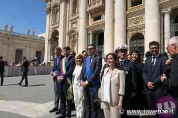SORA - L'AMMINISTRAZIONE COMUNALE ALL'UDIENZA DEL PAPA - ioWebbo