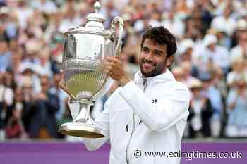 Matteo Berrettini joins star-studded list by retaining Queen's title - Ealing Times