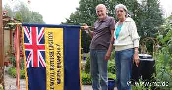 Die Fahne der "Royal British Legion" weht weiter über Minden - Mindener Tageblatt