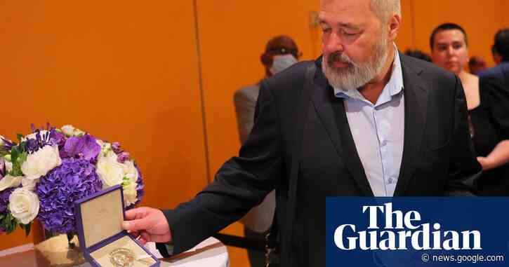 Nobel peace prize auctioned by Russian journalist Dmitry Muratov fetches record $103.5m - The Guardian
