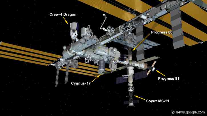 Cygnus freighter's ISS-boosting engine burn ends early - Space.com