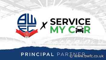 Wanderers Sign Up With Service My Car - Bolton Wanderers