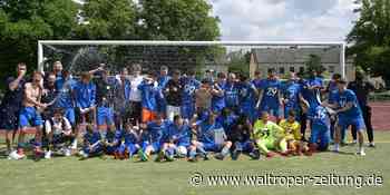 Viele Männertränen beim Sieg der U19 des VfB Waltrop - Waltroper Zeitung