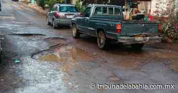 Piden vecinos y automovilistas tapar cráteres de Loma Bonita - Tribuna de la Bahía | Noticias en Puerto Vallarta