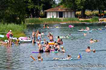 Leere Lahrer Innenstadt, Andrang im Terrassenbad und am Schutterner Baggersee - Lahr - Badische Zeitung