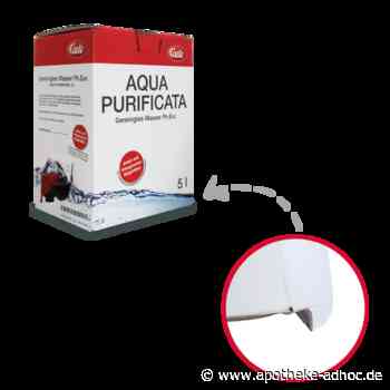 Neu! Aqua purificata in Bag in Box