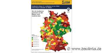 Vervielfältiger 2021: Wo kostet eine Eigentumswohnung wie viele Jahresmieten?