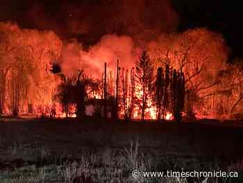 Suspicious fires on Oliver property connected, chief says - TimesChronicle.ca - Times Chronicle