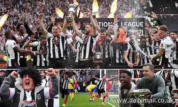 Solihull Moors 1-2 Grimsby (AET): Jordan Maguire-Drew's strike secures promotion for Mariners - Daily Mail