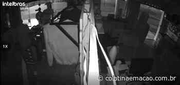 Vídeo | Criminosos arrombam loja e furtam mercadorias em Colatina - Colatina em Ação