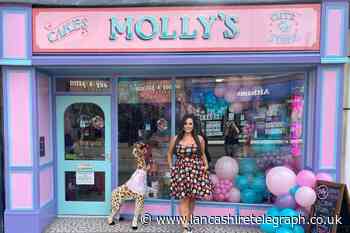 Rawtenstall: Extreme Cake Makers' Molly Robbins opens first shop